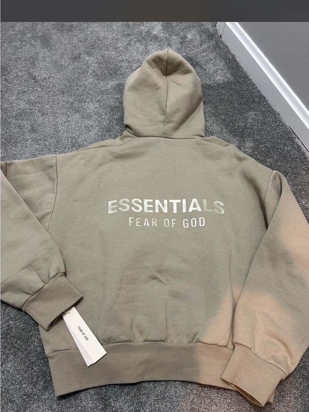 Essentials Fear of God Women's Hoodie - Beige/Tan